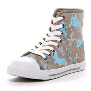 Ugg sneakers sharks pattern